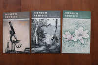 1936-1938 MUSEUM SERVICE ROCHESTER BULLETIN - LOT OF 15 - O 3915