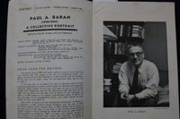 1965 MARCH MONTHLY REVIEW MAGAZINE-TO THE MEMORY OF PAUL ALEXANDER BARAN- K 1601