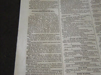 1846 THE DAILY TIMES HARTFORD CONNECTICUT NEWSPAPER LOT OF 2 - NP 2328