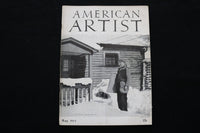 1942 MAY AMERICAN ARTIST MAGAZINE - CHARLES BURCHFIELD COVER - SP 4183I