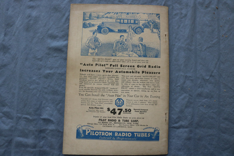1930 SUMMER RADIO DESIGN SOFTCOVER HANDBOOK - THE AUTO PILOT RECEIVER - K 319