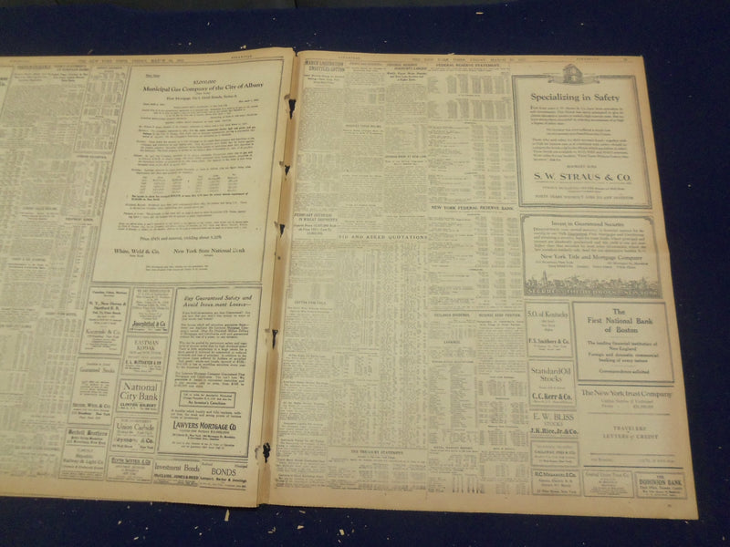 1922 MARCH 24 NEW YORK TIMES - MARQUETTE-ANN ARBOR RAILROAD DEAL - NT 8326