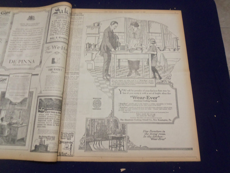 1920 APRIL 7 NEW YORK TIMES - JOHNSON AND HOOVER BEATEN IN THIS STATE - NT 8283