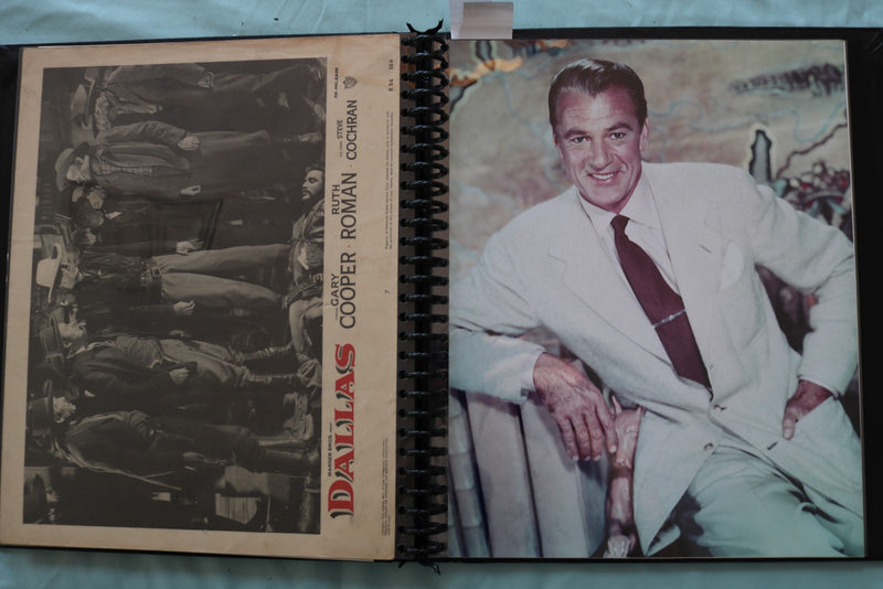 GARY COOPER SCRAPBOOK - E 26483