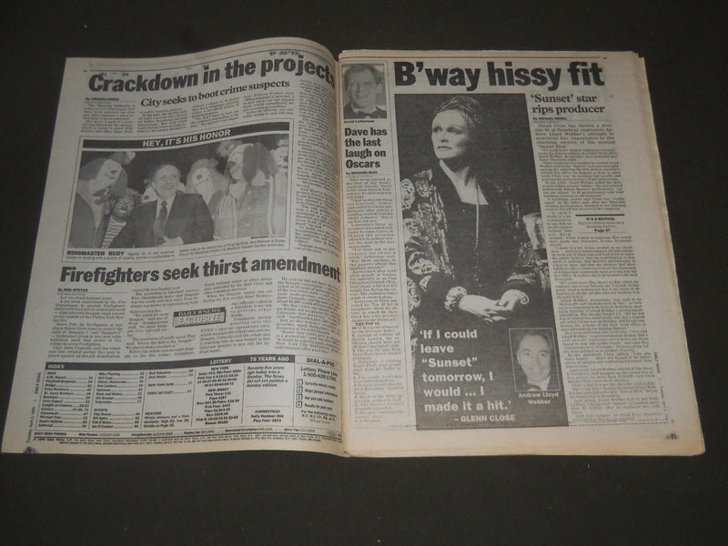 1995 APRIL 4 NEW YORK DAILY NEWS - CHAMPS - UCLA WINS TITLE - NP 2616