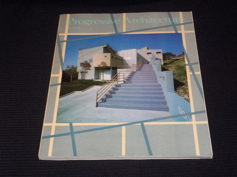 1983 MARCH PROGRESSIVE ARCHITECTURE MAGAZINE - CALIFORNIA & FL COVER - E 4105