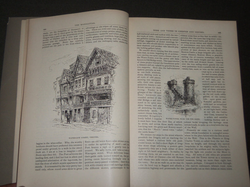 1883 JUNE THE MANHATTAN AN ILLUSTRATED MONTHLY MAGAZINE VOLUME 1 NO. 6 - J 3352
