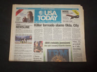 1999 MAY 4 USA TODAY NEWSPAPER - KILLER TORNADO SLAMS OKLAHOMA CITY - NP 8028
