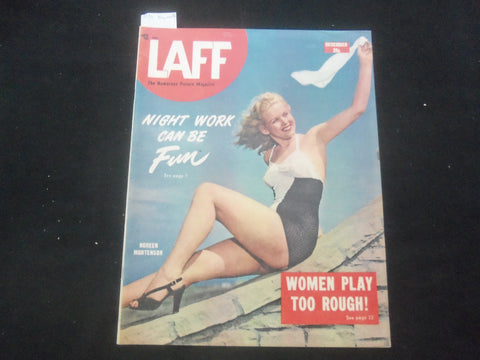 1946 DECEMBER LAFF MAGAZINE - NOREEN MORTENSON COVER - RITA HAYWORTH - J 7770