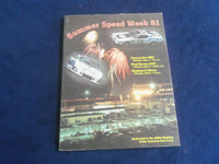 1981 JULY 2-4 23RD ANNUAL FIRECRACKER 400 RACING PROGRAM - SP 3929I