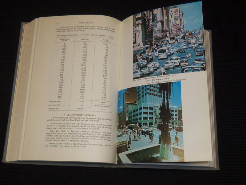 1970-1982 QUEENSLAND YEAR BOOK LOT OF 12 - GOV. STATISTICIAN BRISBANE - KD 5T