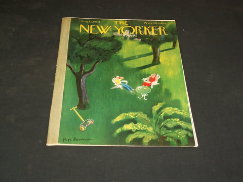 1950 AUGUST 12 THE NEW YORKER MAGAZINE - ILLUSTRATED COVER - NY 379