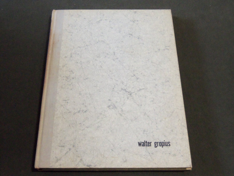 1960 WALTER GROPIUS BY JAMES MARSTON FITCH BOOK - KD 3841