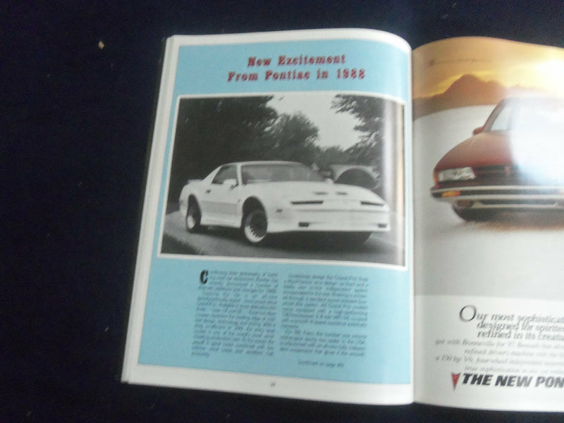 1987 SEPTEMBER 18-20 BOSCH SPARK PLUG GRAND PRIX RACING PROGRAM - SP 3990Y