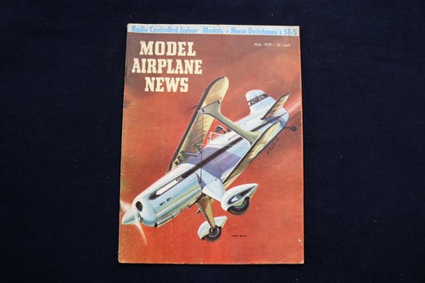 1959 MAY MODEL AIRPLANE NEWS MAGAZINE - SABLAR SPECIAL COVER - E 11544