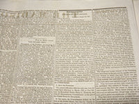 1841 THE MADISONIAN NEWSPAPERS LOT OF 5 - WASHINGTON CITY - NP 3877L