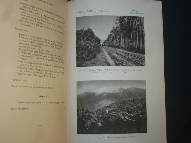 1920-1938 LE GLOBE JOURNAL GEOGRAPHIQUE-BULLETIN & MEMOIRES- LOT OF 34- WR 1199J