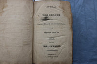 1828 PENNSYLVANIA SENATE JOURNAL 1828-29 SESSION VOL II - FOLD-OUTS - KD 9591