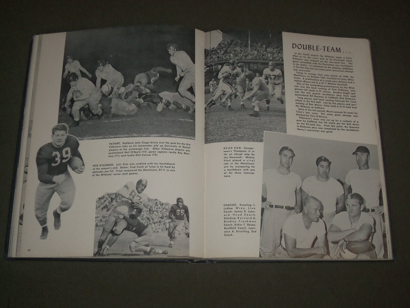 1951 THE BELLE AIR UNIVERSITY OF VILLANOVA YEARBOOK - GREAT PHOTOS - YB 1292