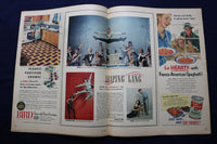 1952 MARCH 30 THIS WEEK MAGAZINE - BLOOD BANK ON RAILS COVER - E 22940