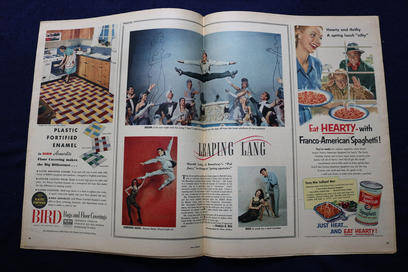 1952 MARCH 30 THIS WEEK MAGAZINE - BLOOD BANK ON RAILS COVER - E 22940