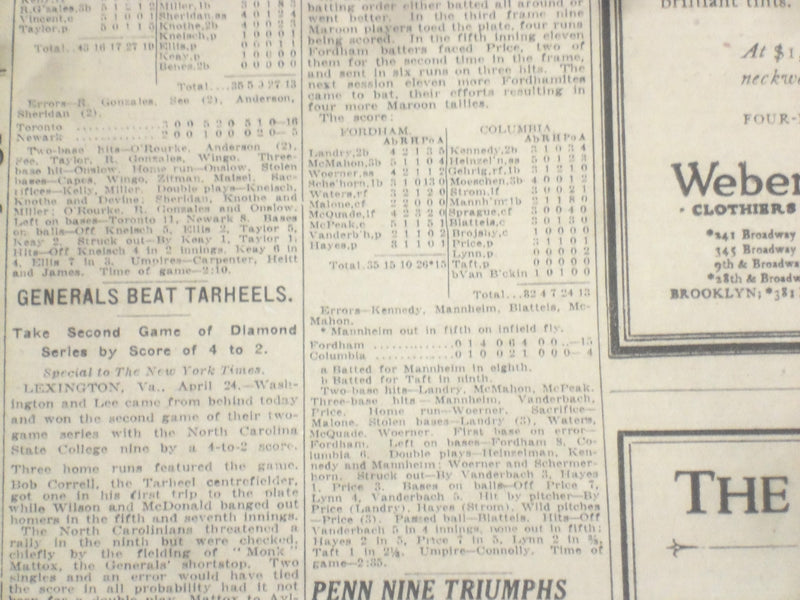 1923 APRIL 25 NEW YORK TIMES - HARDING RENEWS PLEA FOR WORLD COURT - NT 8351