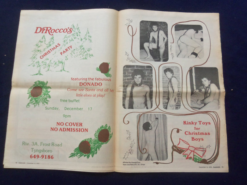 1978 DECEMBER 14 ESPLANADE NEWSPAPER - HAPPY HOLIDAYS - NP 6811