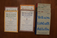 1927-1939 THE WILSON BULLETIN LIBRARIAN MAGAZINE - LOT OF 54 - O 3928