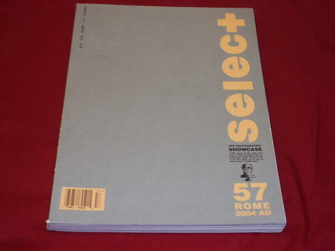 SELECT MAGAZINE ISSUE NO. 57 - HIGH END FASHION - ROME 2004 AD- RC 44