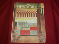 1985 FEBRUARY 11 NEW YORKER MAGAZINE FRONT COVER ONLY - GREAT ART FOR FRAMING