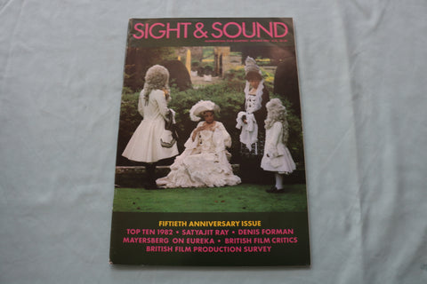 1982 AUTUMN SIGHT & SOUND MAGAZINE - THE DRAUGHTSMAN'S CONTRACT COVER - E 19393