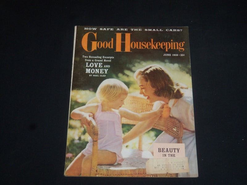 1959 JUNE GOOD HOUSEKEEPING MAGAZINE - NICE COVER, STORIES & ADS - SP 6712