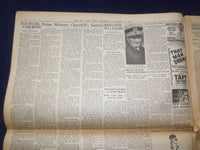 1942 NOV 11 NEW YORK TIMES - ORAN TAKEN, OUR TROOPS SPEED TOWARD LIBYA - NP 6516