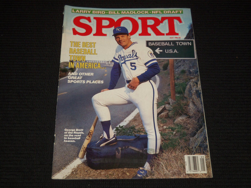 1986 MAY SPORT MAGAZINE - GEORGE BRETT COVER - E 12664