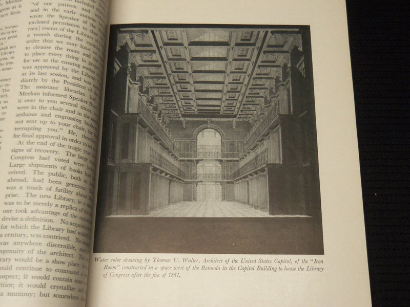 1947 THE STORY UP TO NOW THE LIBRARY OF CONGRESS 1800-1946 INSCRIBED BOOK- K 573