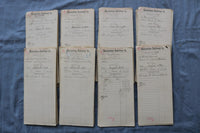 1881 AUG & SEP MANHATTAN RAILWAY COMPANY VOUCHERS - APPROXIMATELY 100 - O 3886