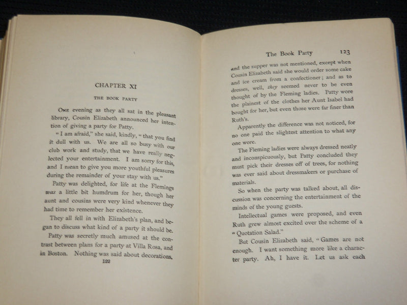 1929 PATTY FAIRFIELD HARDCOVER BOOK BY CAROLYN WELLS - KD 7297