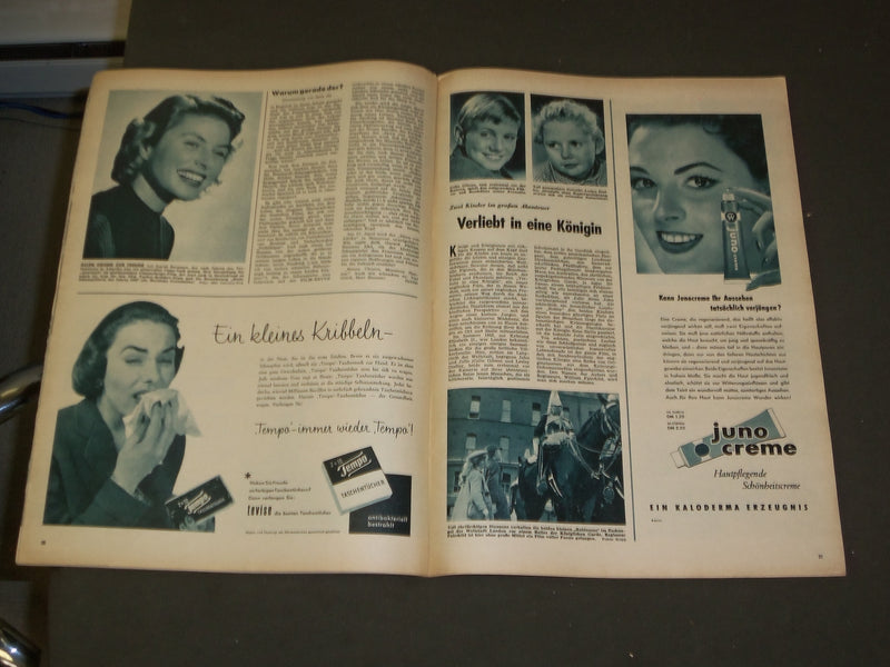 1956 APR 2 FILM REVIEW (GERMAN) MAGAZINE - GINA LOLLOBRIGIDA - B 3979