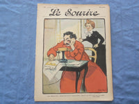 1900 JUNE 2 LE SOURIRE MAGAZINE - ILLUSTRATED COMEDY - FRENCH TEXT - SP 4864G