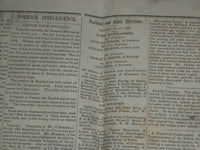 1848 DECEMBER 4 MASSACHUSETTS PLOUGHMAN NEWSPAPER - ELECTION - NP 5157