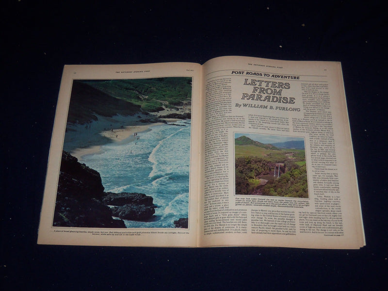1972 FALL THE SATURDAY EVENING POST MAGAZINE - RICHARD NIXON COVER - SP 5749