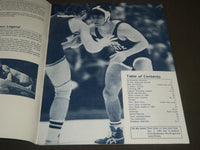 1985-1986 PENN STATE WRESTLING SOFTCOVER PROGRAM - J 2262