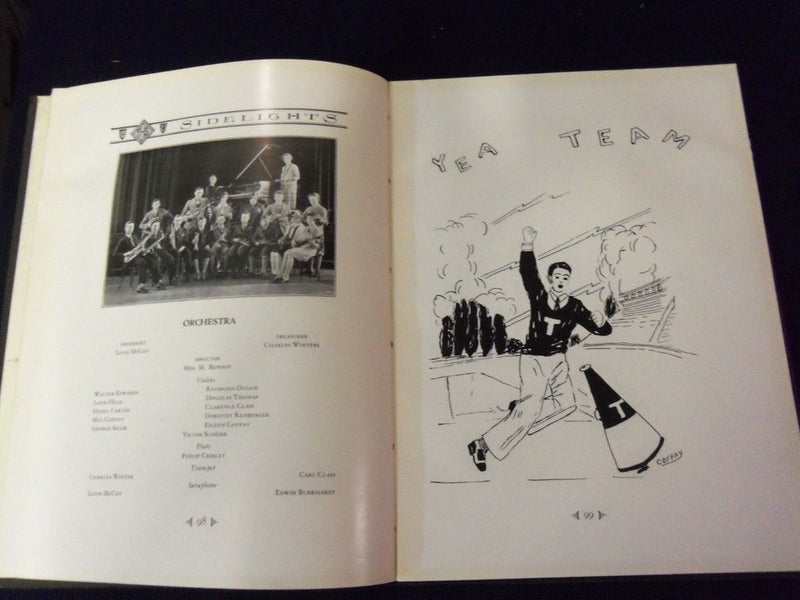 1927 TOWSON HIGH SCHOOL YEARBOOK - TOWSON MARYLAND - SIDELIGHTS - YB 203
