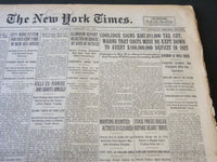1926 FEBRUARY 27 NEW YORK TIMES - MUSSOLINI URGES LATIN-SLAV UNITY - NT 5584