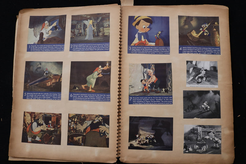 1940'S MOVIE STAR SCRAPBOOK - HUMPHREY BOGART - HENRY FONDA-CLARK GABLE- E 24889