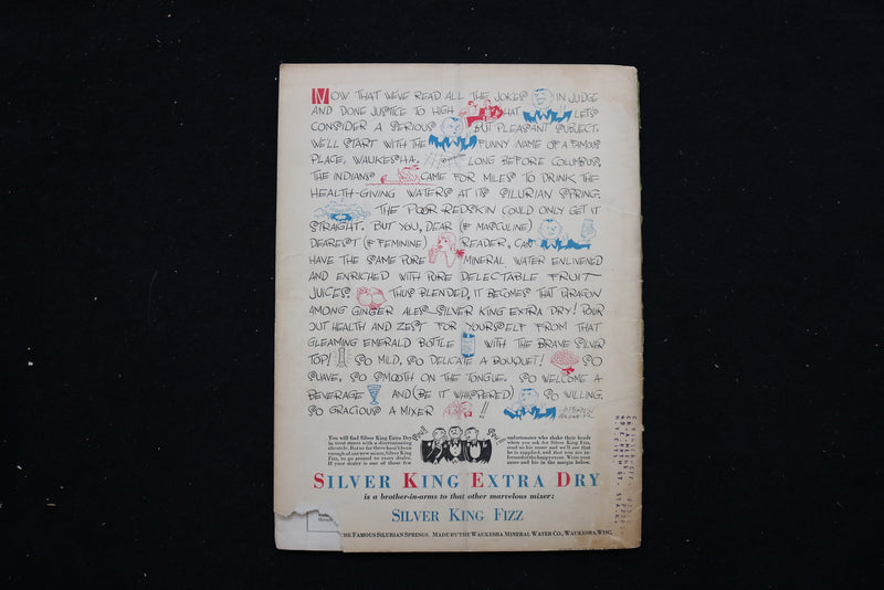 1927 JUNE 11 JUDGE MAGAZINE - HOW'D YOU LIKE A PUP LIKE ME? COVER - E 10661
