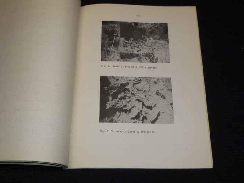 1965 THE KEASTER SITE GEOLOGY REPORT SIGNED BY EMMETT STALLCOP - J 7379