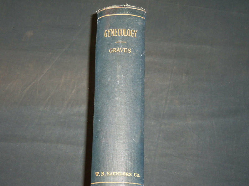 1916 GYNECOLOGY BOOK BY WILLIAM P. GRAVES M. D. - NICE ILLUSTRATIONS - KD 2755X