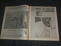 1998 SEPEMBER 7 NEW YORK POST NEWSPAPER - HEART SCARE FOR MARIS' WIDOW - NP 4126