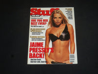 2001 JUNE STUFF MAGAZINE - JAIME PRESSLEY COVER - SP 7291